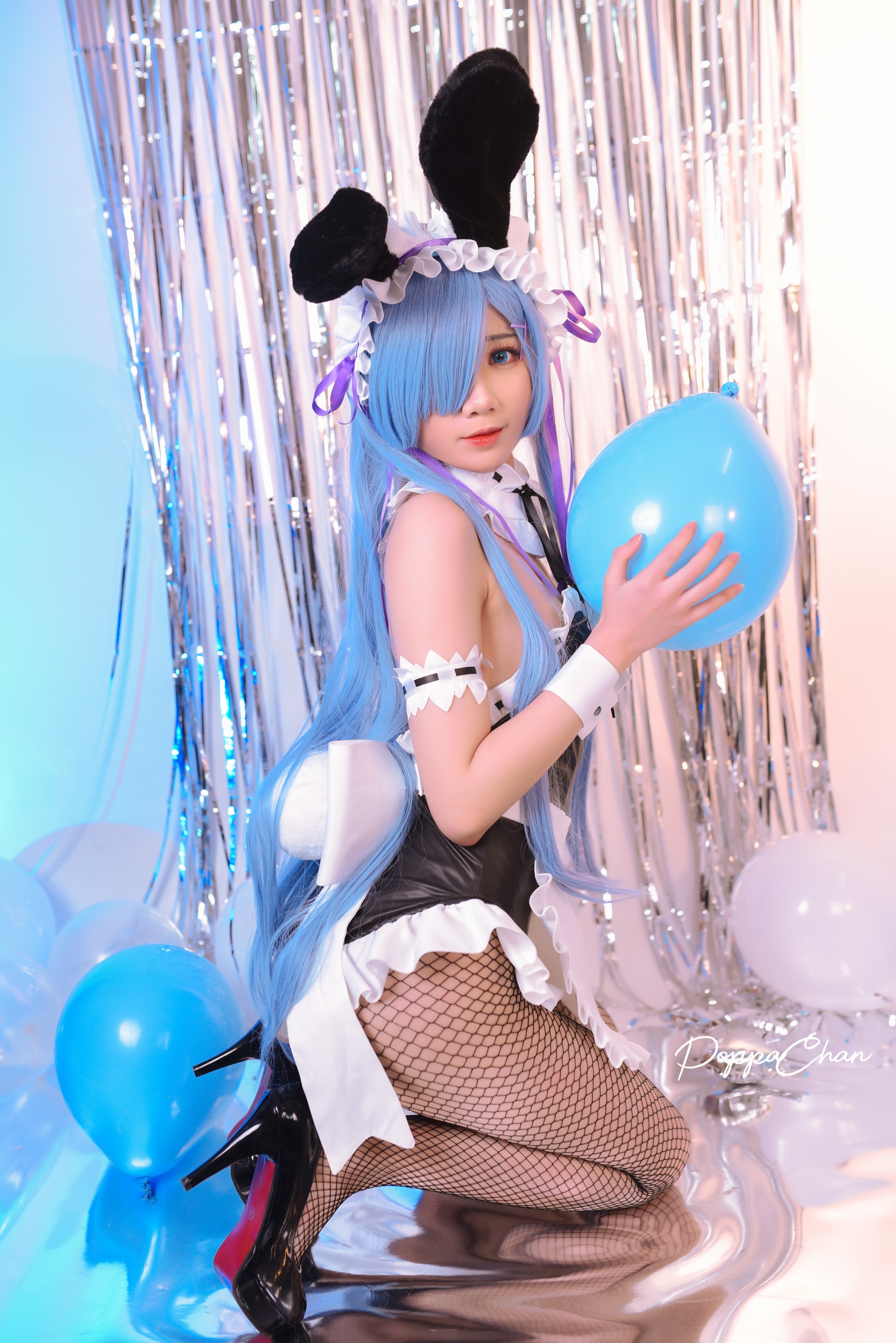 PoppaChan - NO.034 Rem Bunny[37P]-XikXak